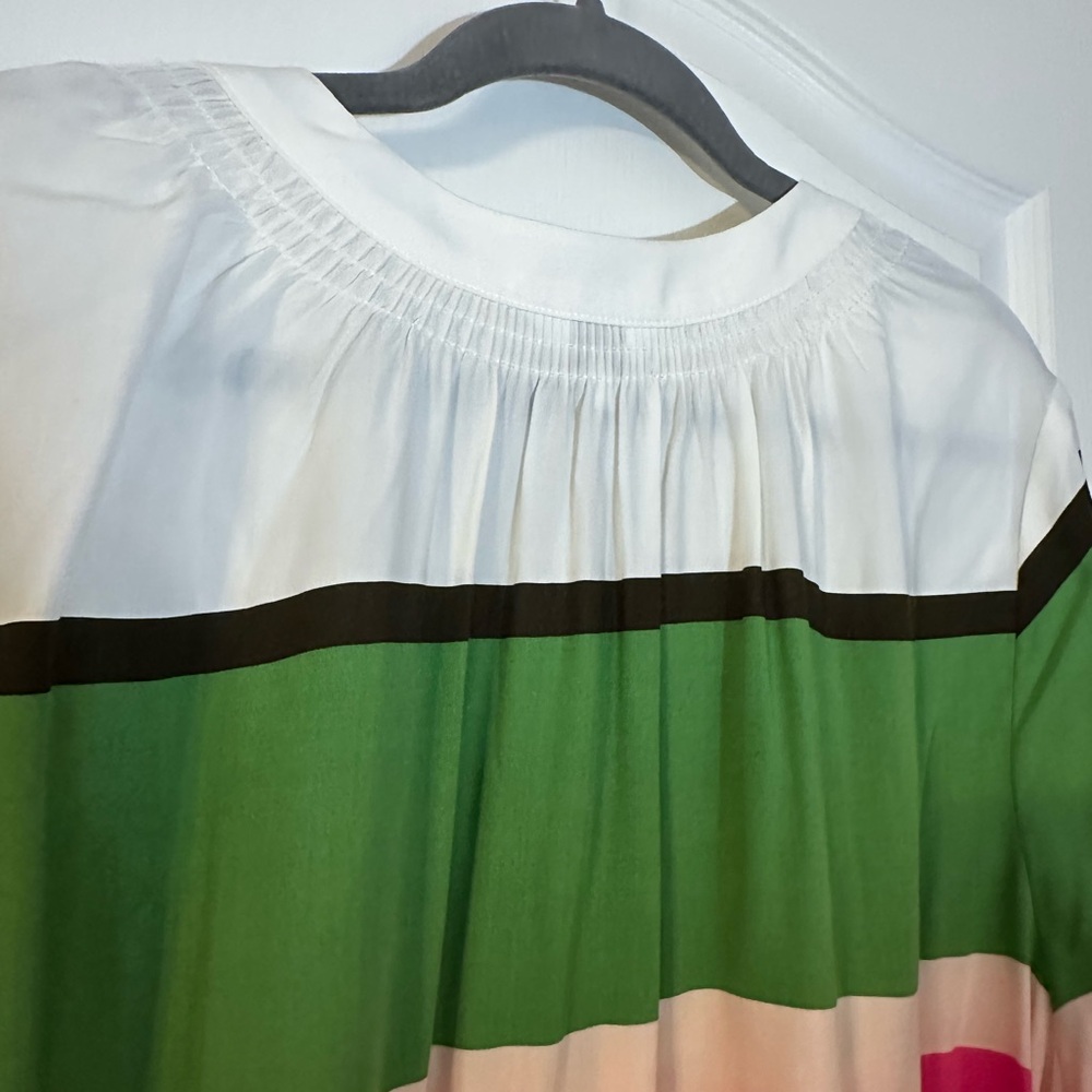 crown & ivy Multicolor Striped Blouse - Picture 4 of 6